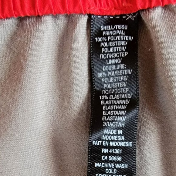 Ralph Lauren RLX Lined Swim Trunks, Red, Size XL, Pre-owned - Picture 10 of 11